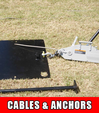 cables, anchors and rigging equipment