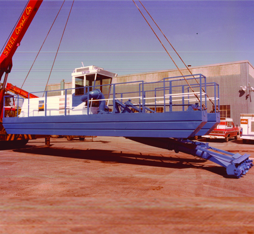 Bigger and better dredgers were soon added to the VMI line. 