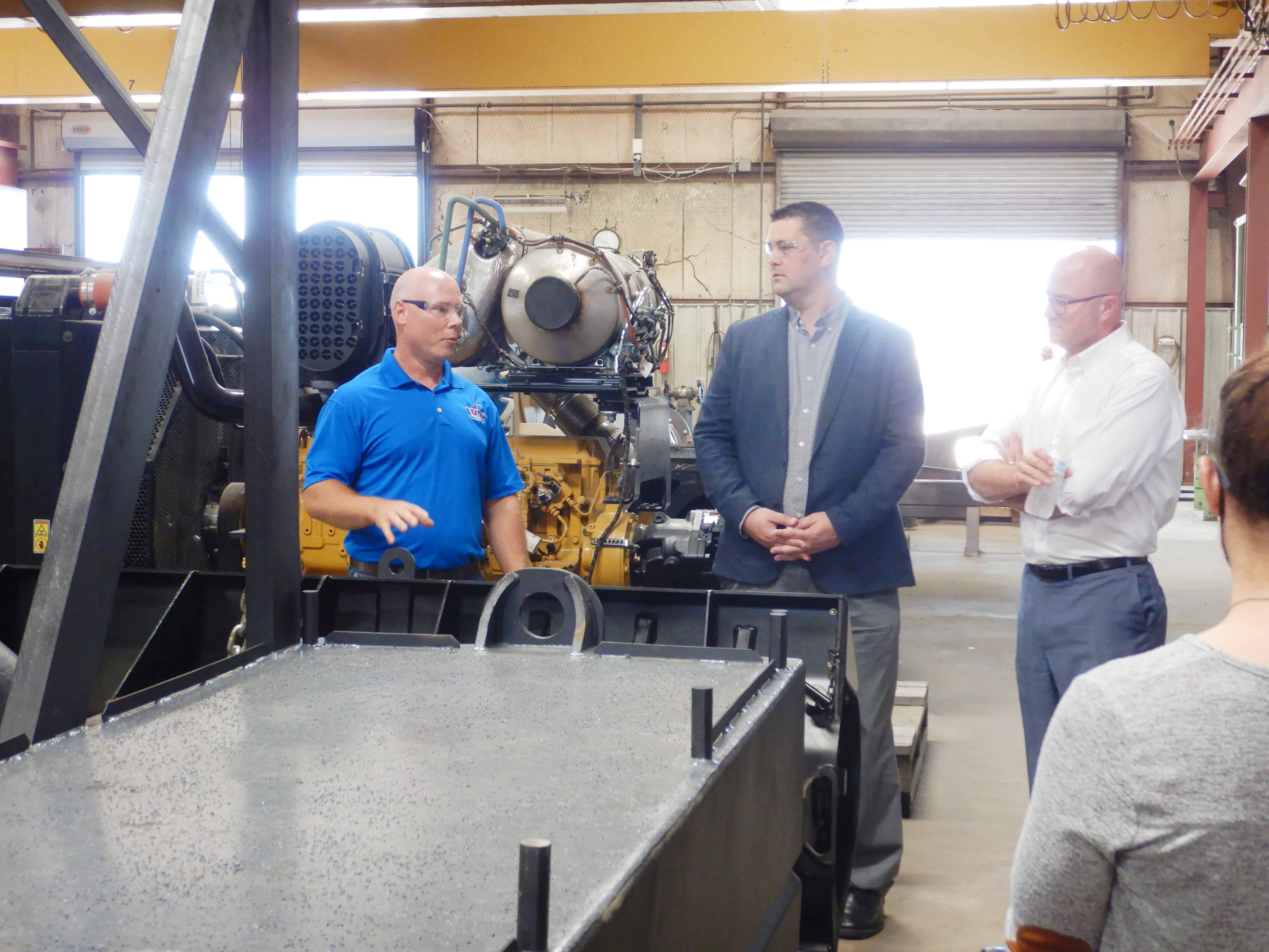 VMI hosts tour of facility